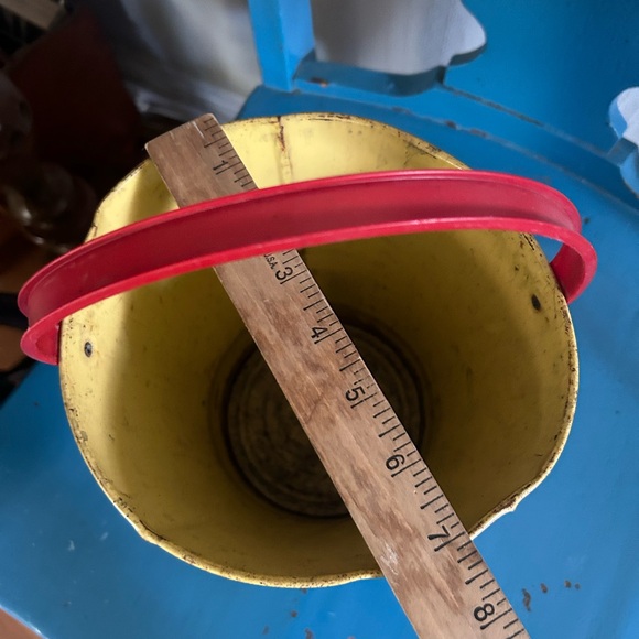 Vintage 1960'S J. CHEIN TIN LITHO SAND PAIL - Picture 7 of 8